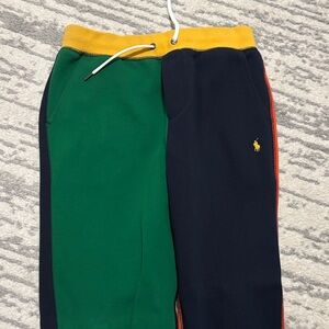 Polo by Ralph Lauren Kids' Green and Navy Sweatpants